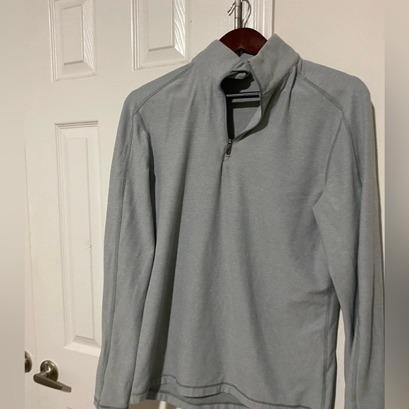 Lululemon Tech Half-Zip 2.0 silver /gray men’s Sz medium